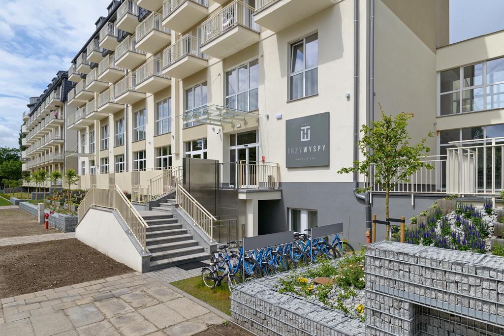 Hotel & Spa Trzy Wyspy Świnoujście Exterior foto